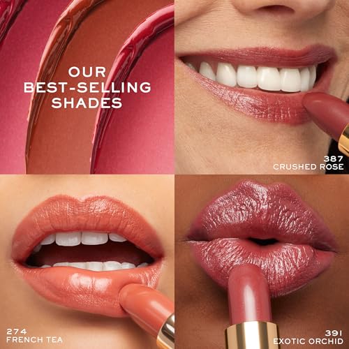 Lancôme L'Absolu Rouge Hydrating Cream Lipstick - Smudge-Resistant & Luminous Finish - Up To 18HR Comfort - 257 Mon Macaron