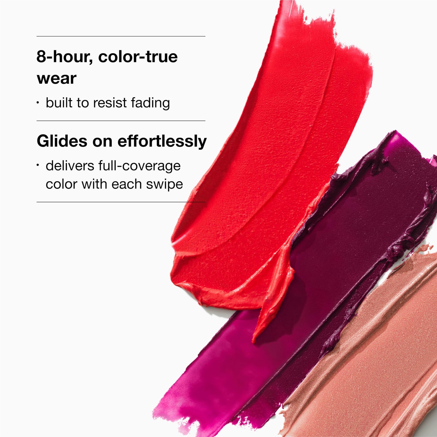 Clinique Pop Longwear Lipstick | Long Lasting, Satin, Matte + Shine, Cappuccino Pop, 1 Count