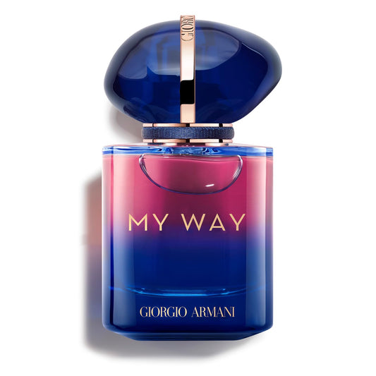Armani Beauty – My Way – Parfum – Perfume for Women – Floral Woody & Powdery Fragrance – Bergamot, Iris & Tuberose, Vanilla Notes - 1.0 Fl Oz